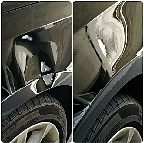 Paintless dent repair — before & after #24