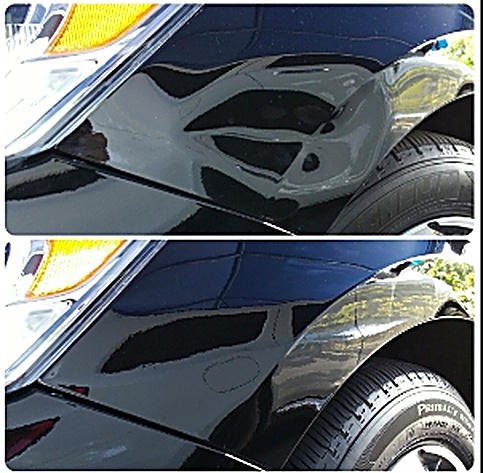 Paintless dent repair — before & after #26