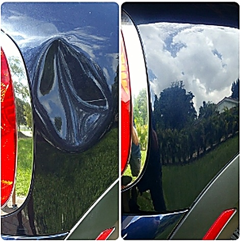 Paintless dent repair — before & after #28