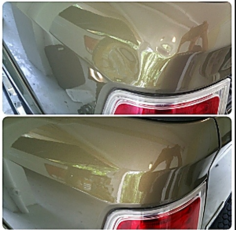 Paintless dent repair — before & after #21