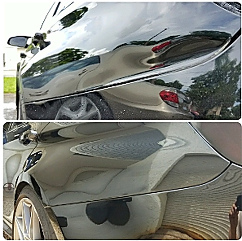 Paintless dent repair — before & after #30