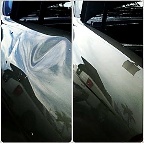 Paintless dent repair — before & after #4
