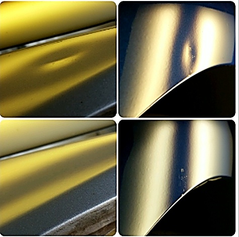 Paintless dent repair — before & after #2