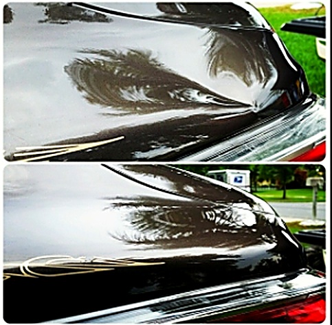 Paintless dent repair — before & after #11
