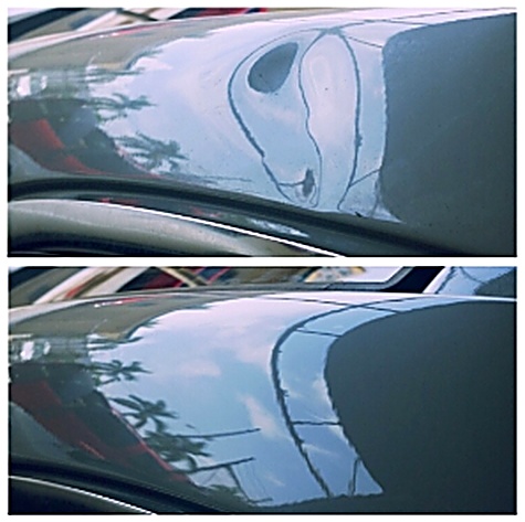 Paintless dent repair — before & after #14
