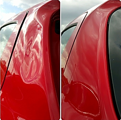 Paintless dent repair — before & after #34